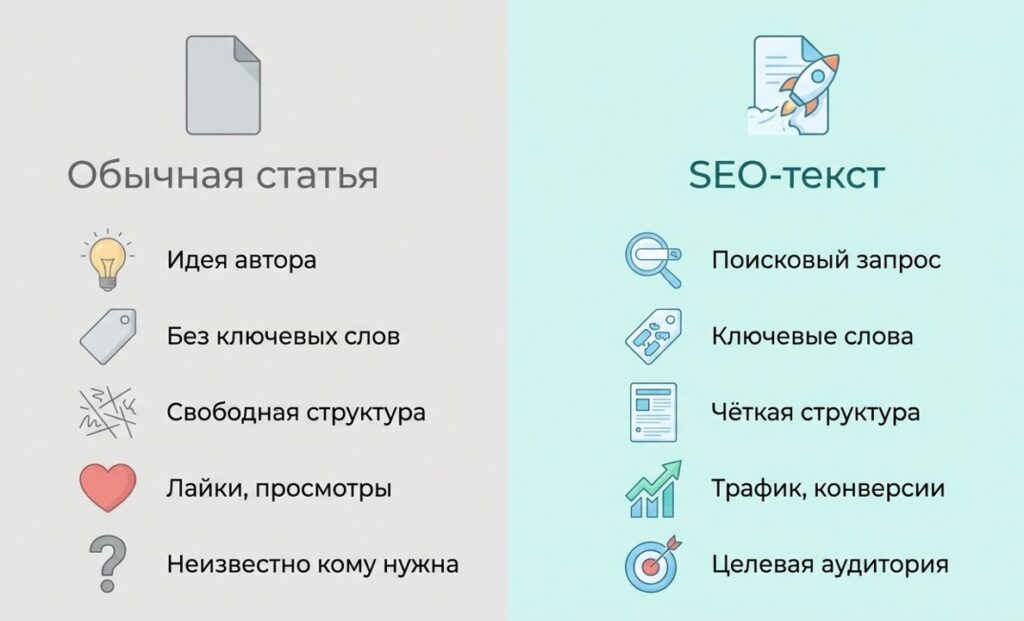 SEO-тексты в 2026 году: как писать контент, который приводит трафик и клиентов