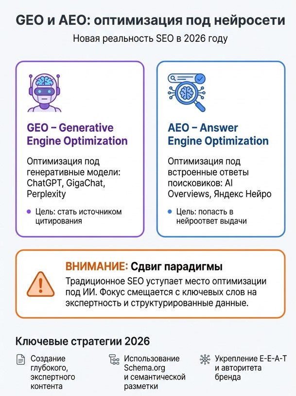 SEO 2026: что реально работает в Яндексе и Гугле и как не потерять трафик